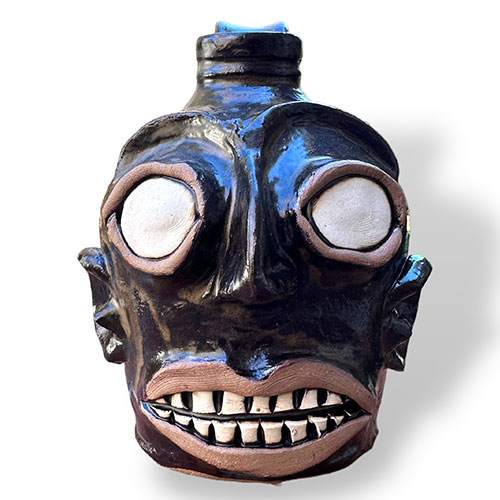 Greg Patton 5" Small Face Jug DP3703 SOLD